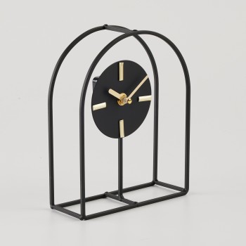 Ceas de birou industrial sleek