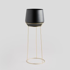 Ghiveci SLOWNES NEGRU 70cm