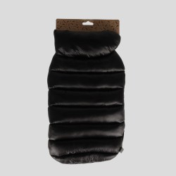 Imbracaminte catei PUFFER NEGRU M (47X34cm)