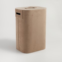 Coș pentru rufe LANTOS Bej 39x31x54 cm
