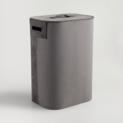 Coș pentru rufe LANTOS Gri 36x28x53cm