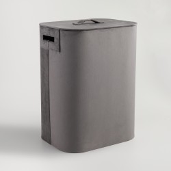 Coș pentru rufe LANTOS Gri 45x35x57cm
