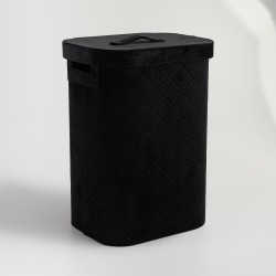Coș pentru rufe PARAZINO Negru 39x31x53cm