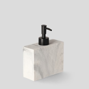 Dispenser de baie din rășină cu efect marmură piedra