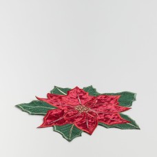 Napron Poinsettia xmas ø 28 cm