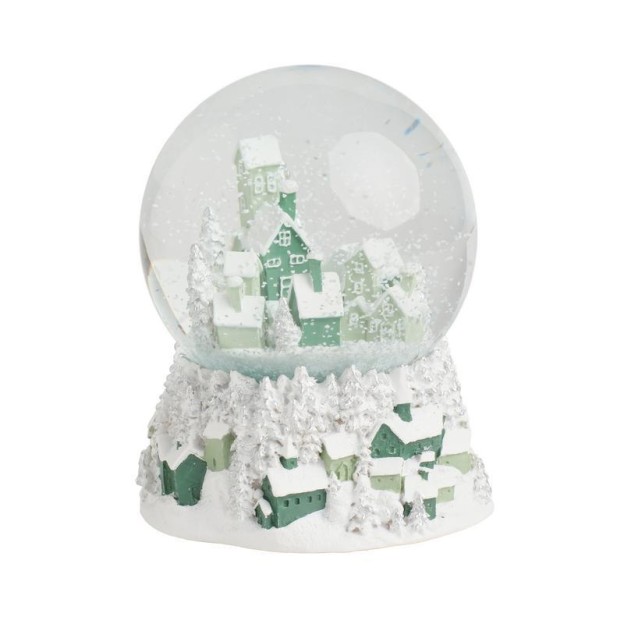 Glob de zapada muzical CHRISTMAS VILLAGE SM