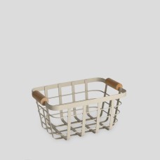 Coș de depozitare CANTINA Alb 26x17x17cm