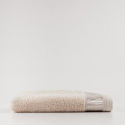 Prosop baie ALICANTY BEJ DESCHIS 50x90 cm