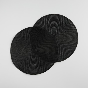 Napron GLITTER Negru