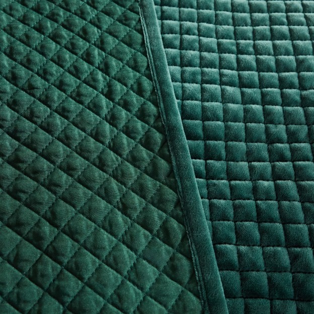 Cuvertura PLUMS verde 200x220 cm