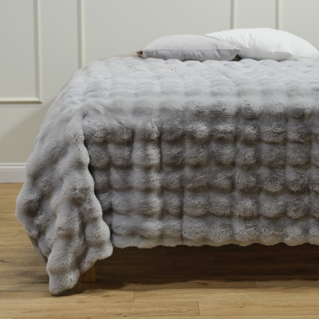 Cuvertura BARES gri 180x200 cm