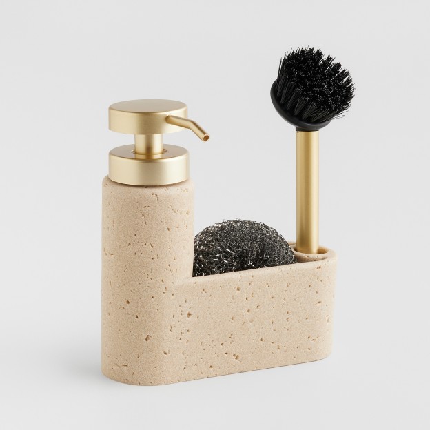 Dozator detergent cu perie si burete ALIS