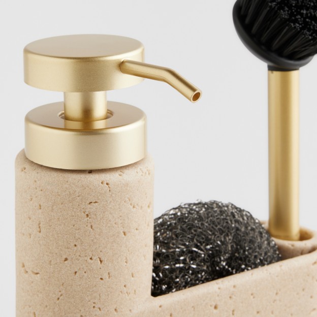 Dozator detergent cu perie si burete ALIS