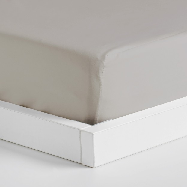 Cearsaf cu elastic MICROS bej 180x200 cm