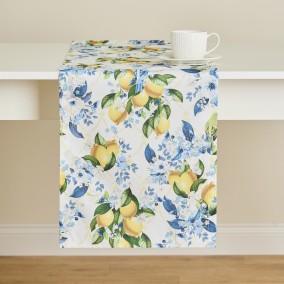 Traversă cu imprimeu Lemondi 40x180 cm cu motiv de fructe