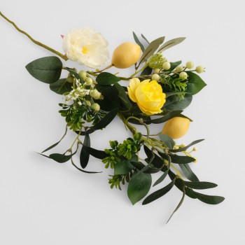 Floarea de Lămâie cu motiv de fructe