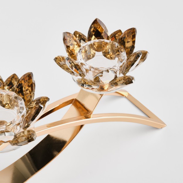 Suport lumanare CRISTAL SHINE TRIO