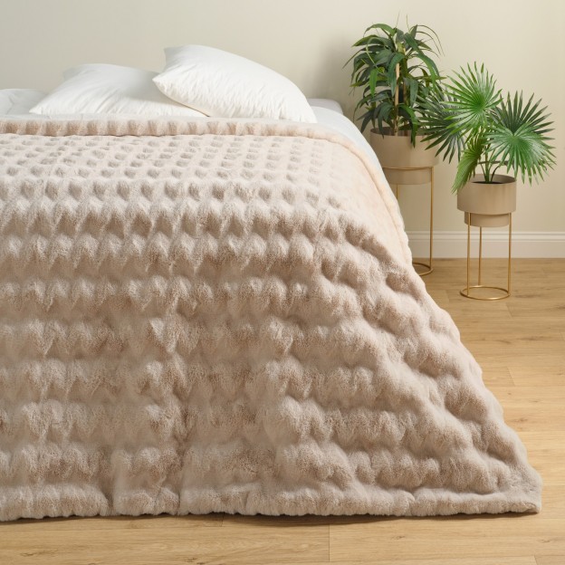 Cuvertura PILORA bej 180x200 cm