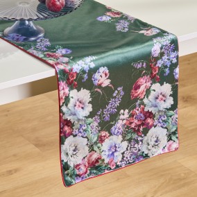 Traversă de masă cu imprimeu Fiorosa 40x180 cm