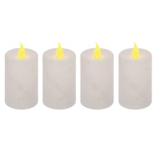 Set 4 lumanari LED WHITE
