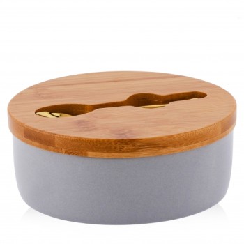 Zaharniță cu linguriță și capac ROTUNDO 14x6 cm