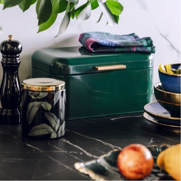 Cutie paine OSCARO verde 31x19 cm