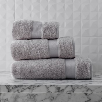 Prosop din Bumbac Egiptean Elegantino 50x90 cm gri