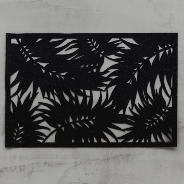 Napron-negru GLAMP 45x30 cm