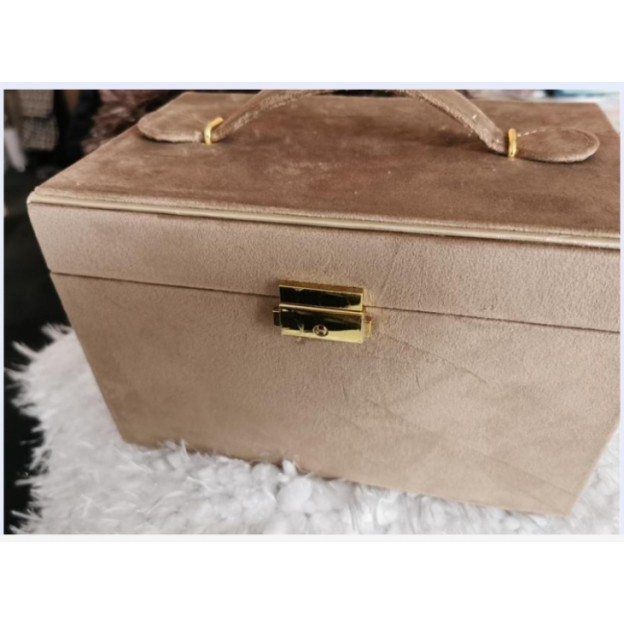 Cutie pentru bijuterii Mara Beige