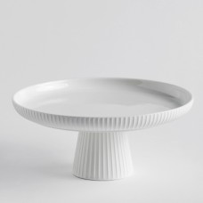 Platou decorativ LINIOSO ALB