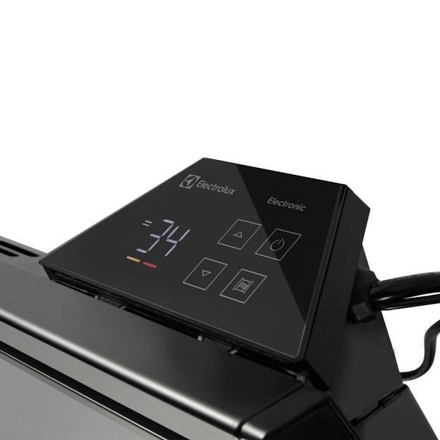 Convector electric de podea/perete, 2000W, 16mp, suplimentar are panou cu incalzire prin infrarosu - tehnologie micatherm,  Wi-Fi, Art Glass, afisaj LED, termostat electronic, protectie la supraincalzire, control parental, anti-inghet, S-2000 3BE