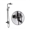 Coloana dus inox SUS304 negru HS007 