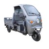 Triciclu Electric, FARA Permis, 25km/h, Motor 3900W, Volta Hercules, Tuk Tuk, 72V, 45Ah, 50 km autonomie, cu cabina, Gri