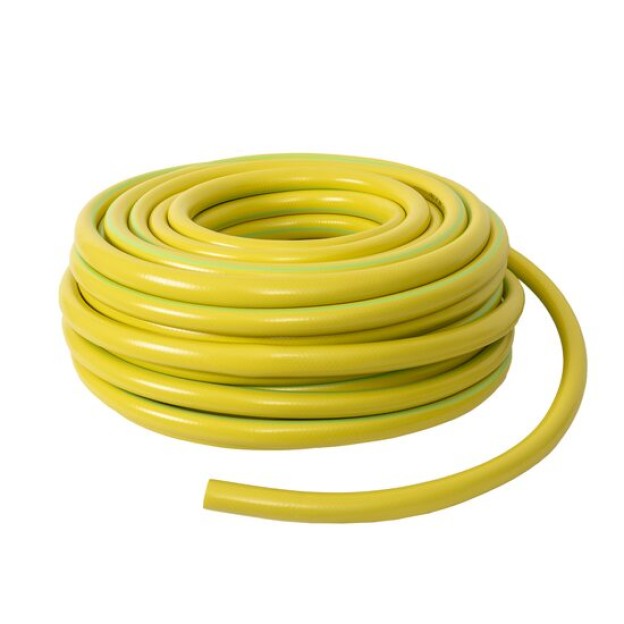 Furtun PVC cu insertie galben 1 50m/rol