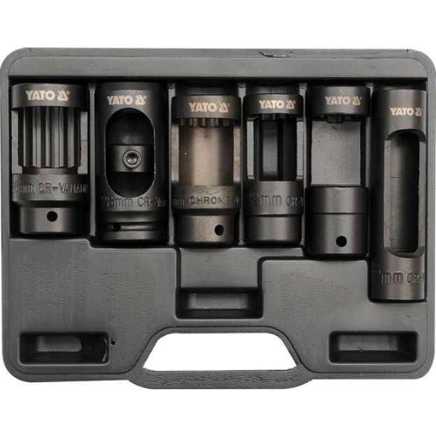 Set 6 tubulare pentru injectoare motor diesel Yato YT-0622 